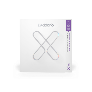 D'Addario Acoustic Guitar Strings - Custom Light/11-52, XS Phosphor Bronze