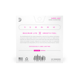 D'Addario Electric Guitar Strings - XS Nickel Plated Super Light/9-42