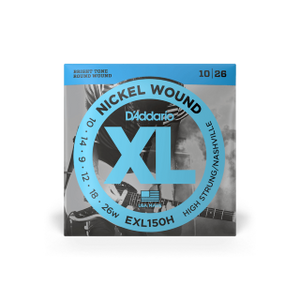 D'Addario Electric Guitar Strings - XL Nickel High Strung/Nashville Tuning/10-26