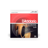 D'Addario Acoustic Guitar Strings - Medium/13-56, 80/20 Bronze