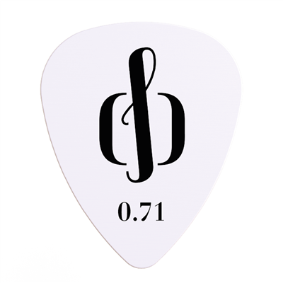 Openhagen Stay With Me Picks - White / .71 mm, 4 pack