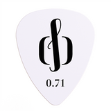 Openhagen Stay With Me Picks - White / .71 mm, 4 pack