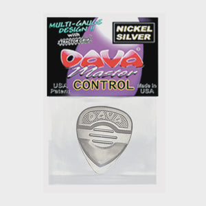 Dava Master Nickel Silver Tip Control Picks