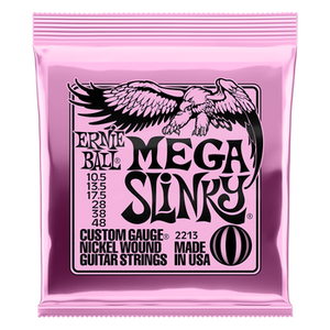 Ernie Ball Nickelwound Guitar Strings - Mega Slinky/10.5-48