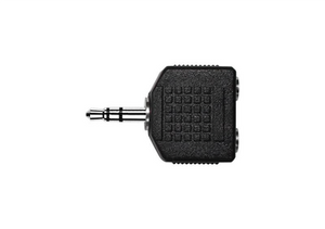 Kirlin 3.5 mm (M) to 2 x 3.5 mm (F) Adaptor/Connector
