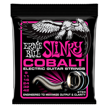 Ernie Ball Cobalt Guitar Strings - Super Slinky/9-42