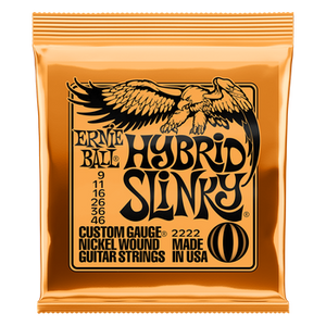 Ernie Ball Nickelwound Guitar Strings - Hybrid Slinky/9-46
