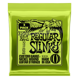 Ernie Ball Nickelwound Guitar Strings - Regular Slinky/10-46, 3 PACK