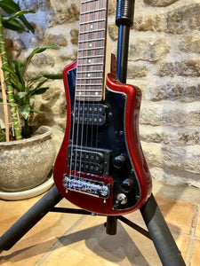 Höfner HCT Shorty Deluxe Guitar - Red