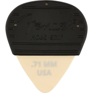 Fender 351 Shape Mojogrip Picks - .71 mm  - Olympic White, 3 pack