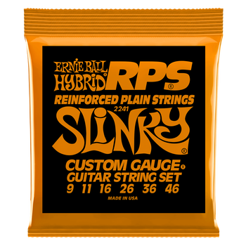 Ernie Ball RPS Nickelwound Guitar Strings - Hybrid Slinky/9-46