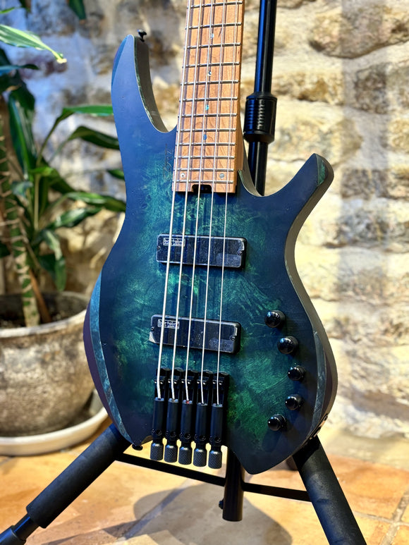 Cort Space 5 5-string Bass - Star Dust Green
