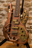 Ted Rogers Steampunk SPB1 Jack Daniels Inspired Bass