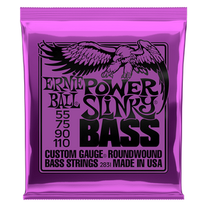 Ernie Ball Nickelwound Bass Strings - Power Slinky/55-110