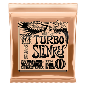 Ernie Ball Nickelwound Guitar Strings - Turbo Slinky/9.5-46