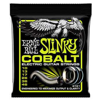 Ernie Ball Cobalt Guitar Strings - Regular Slinky/10-46