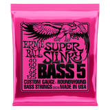 Ernie Ball Nickelwound Bass Strings - Super Slinky/40-125, 5-string