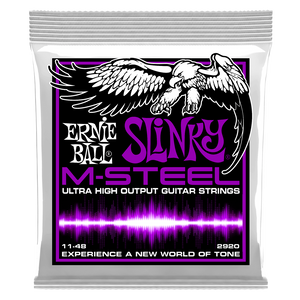 Ernie Ball M-Steel Guitar Strings - Power Slinky/11-48