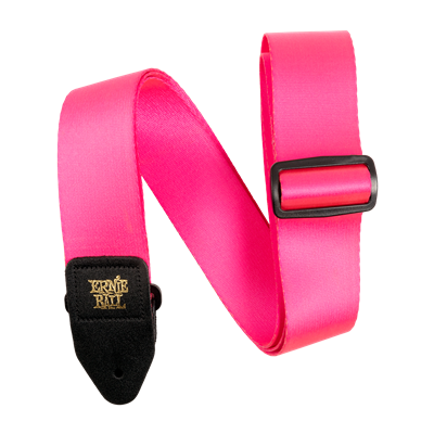 Ernie Ball Premium Strap - Neon Pink